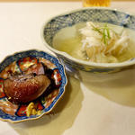大根の蟹餡掛け