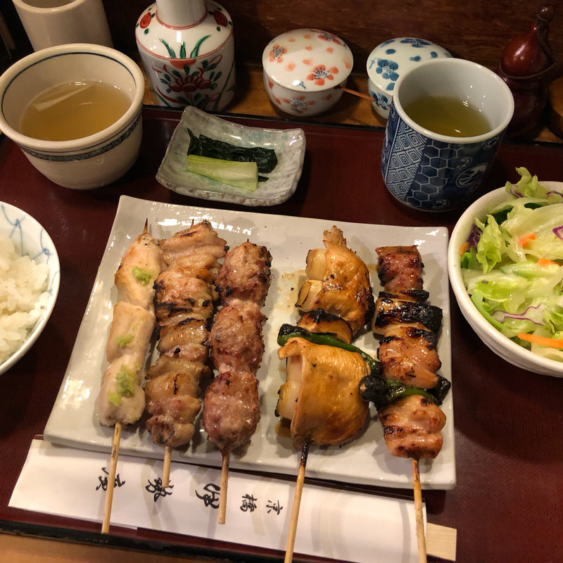定食（焼鳥5本）(伊勢廣ホテルニューオータニ店)