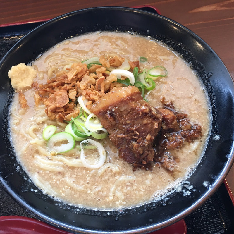 酒かすラーメン(らーめん与七)