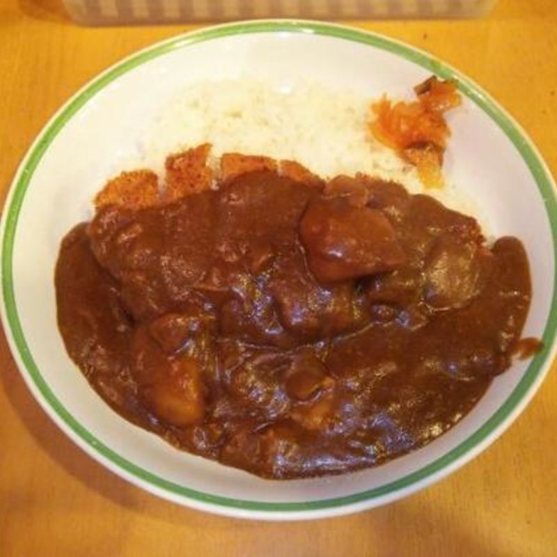 カツカレー( 小馬)