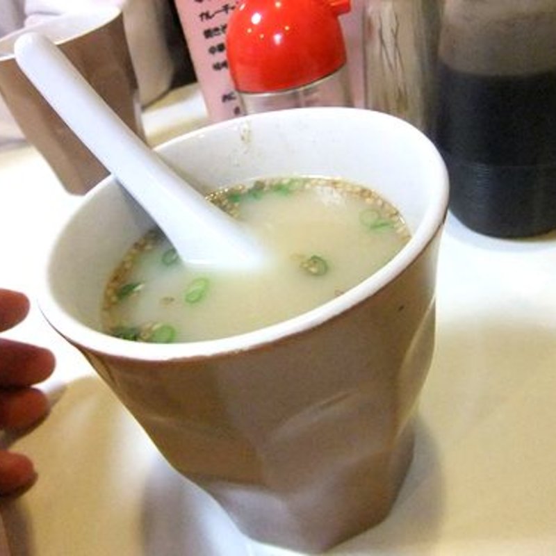 豚骨スープ( 赤坂十八番)