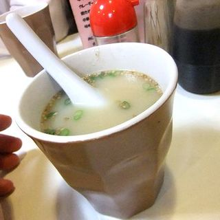 豚骨スープ( 赤坂十八番)