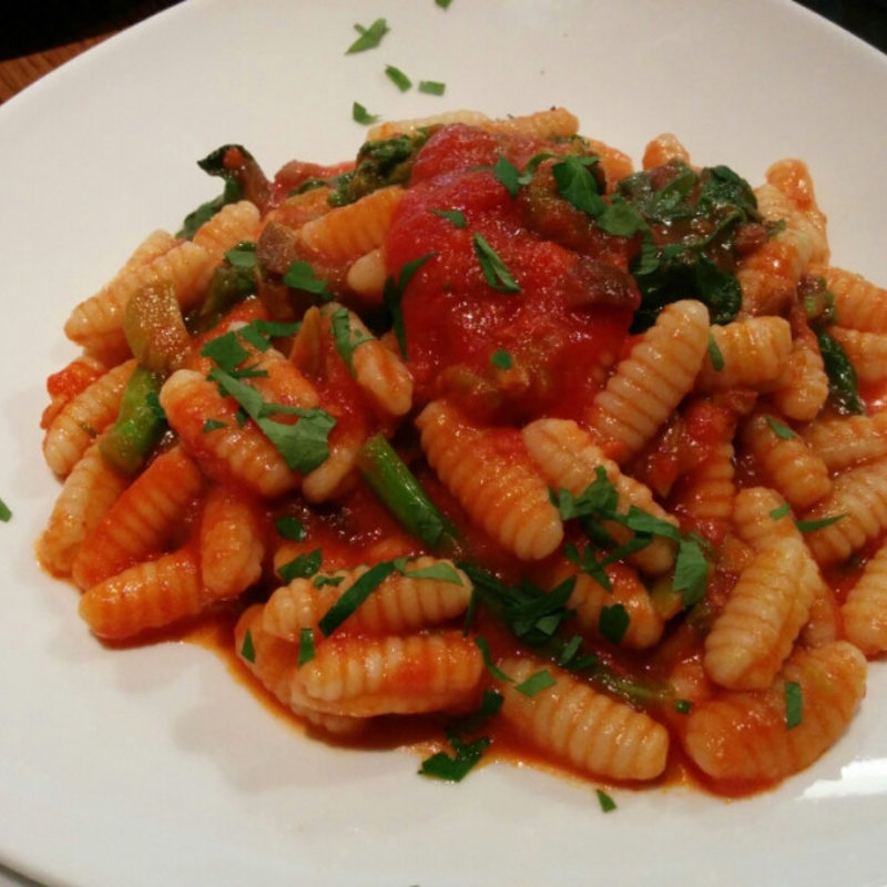 菜の花とオリーブのトマトソースパスタ((La Fabbrica Della Pasta) Quel)
