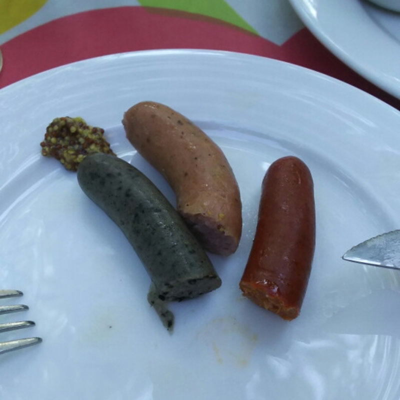 ソーセージ盛り合わせ(日比谷松本楼)