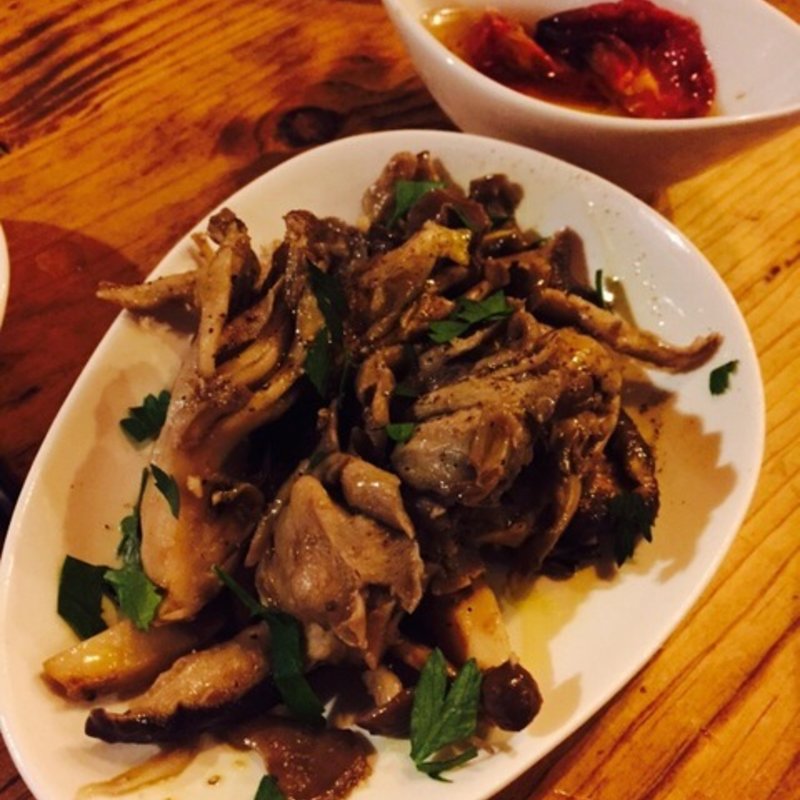 キノコのマリネ(+ebi-ro （エビイロ）)