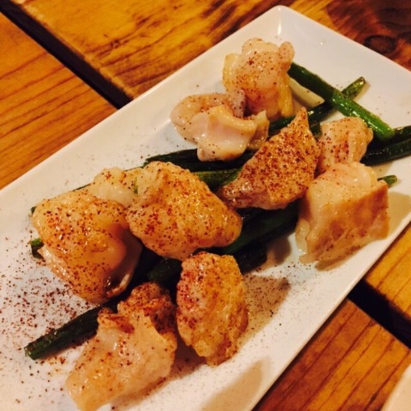 ホルモンのソテー(+ebi-ro （エビイロ）)