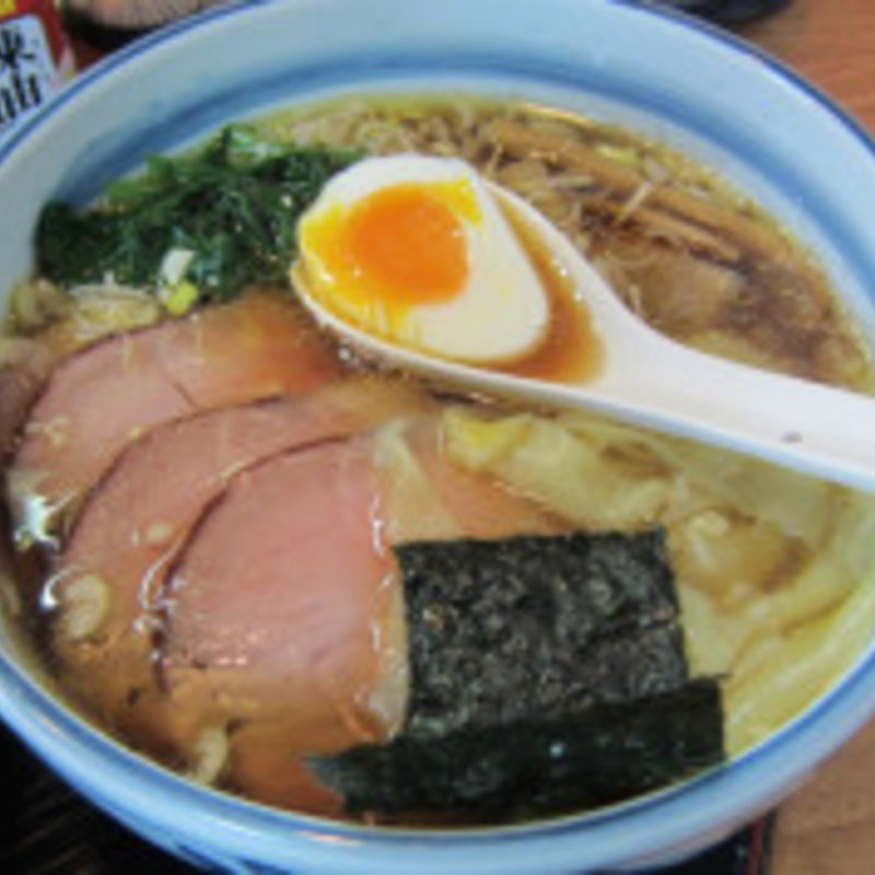 叉焼ワンタン麺(○政 （まるまさ）)