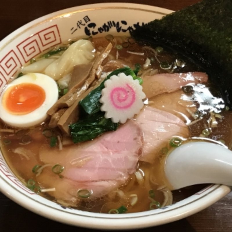 特製さんま香油そば(二代目 にゃがにゃが亭 )