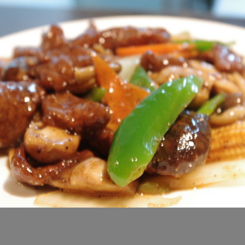 黒胡椒の牛肉炒め(135酒場　下北沢店)