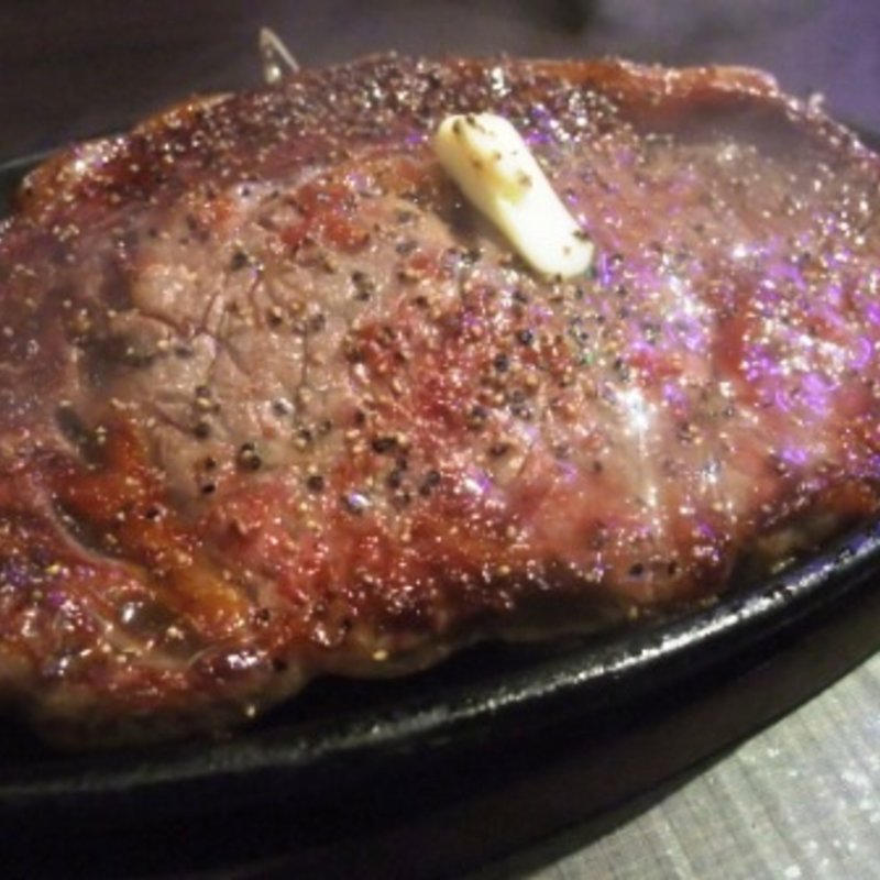 リブロースステーキ(1ポンドの ステーキ ハンバーグ タケル 福島店)