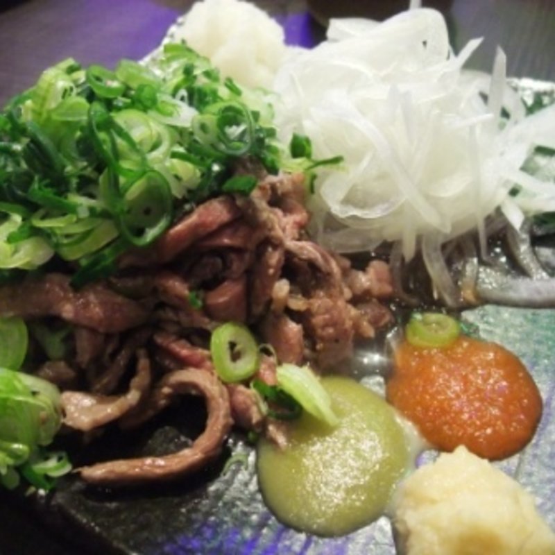 和風チョッパー牛盛り(1ポンドの ステーキ ハンバーグ タケル 福島店)