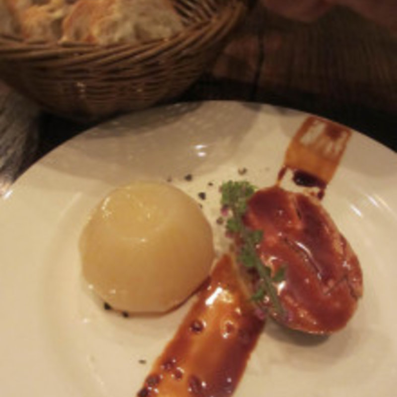 フォアグラのたまり醤油漬(22)