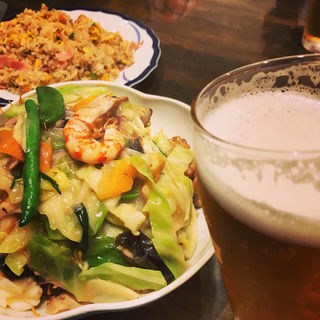 皿うどん(蘇州林)