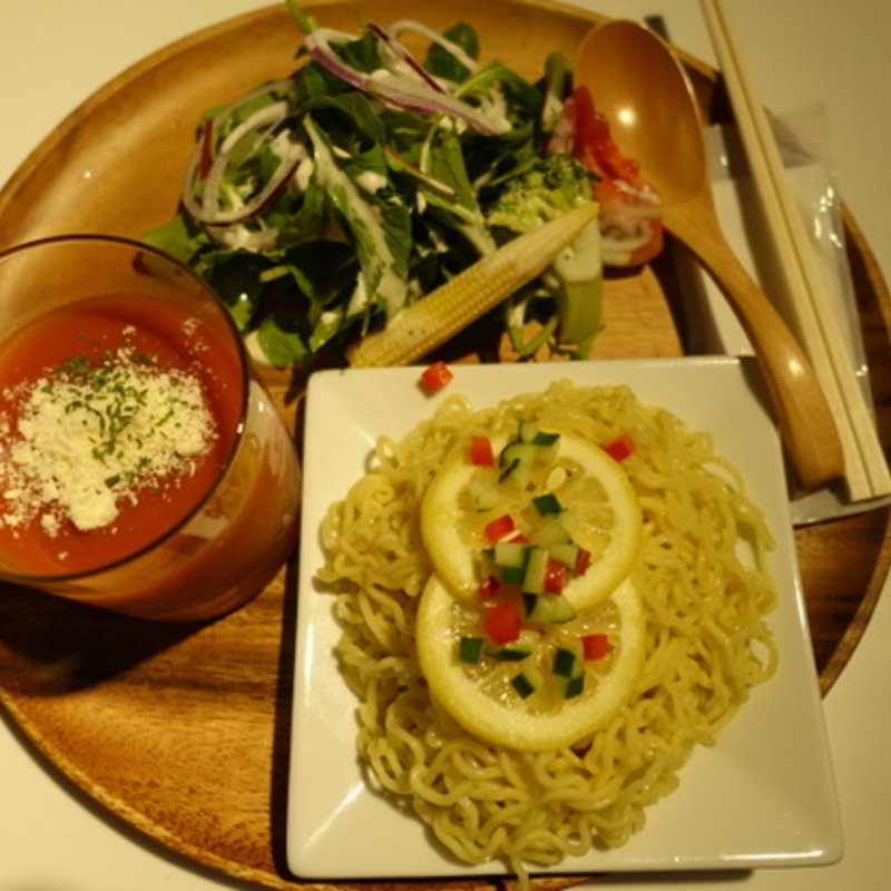 冷製トマトラーメン(39ヨウショク 馬喰町店 （39YOSHOKU）)
