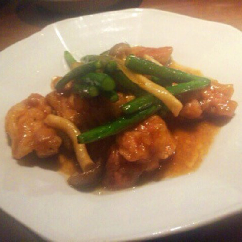 鶏肉とニンニクの芽(GONI 52)