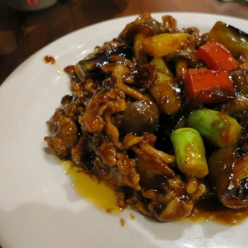 豚肉と茄子の味噌炒め (A・DINING)