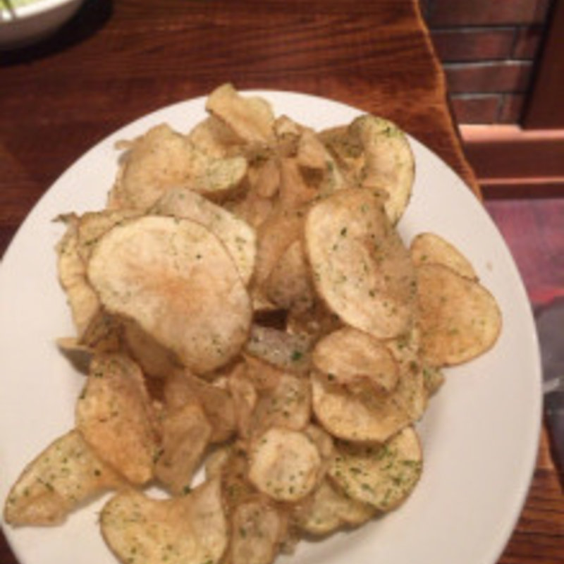 手づく揚げたてポテチ（のり塩）(Ａ&Kビア＆フードステーション)