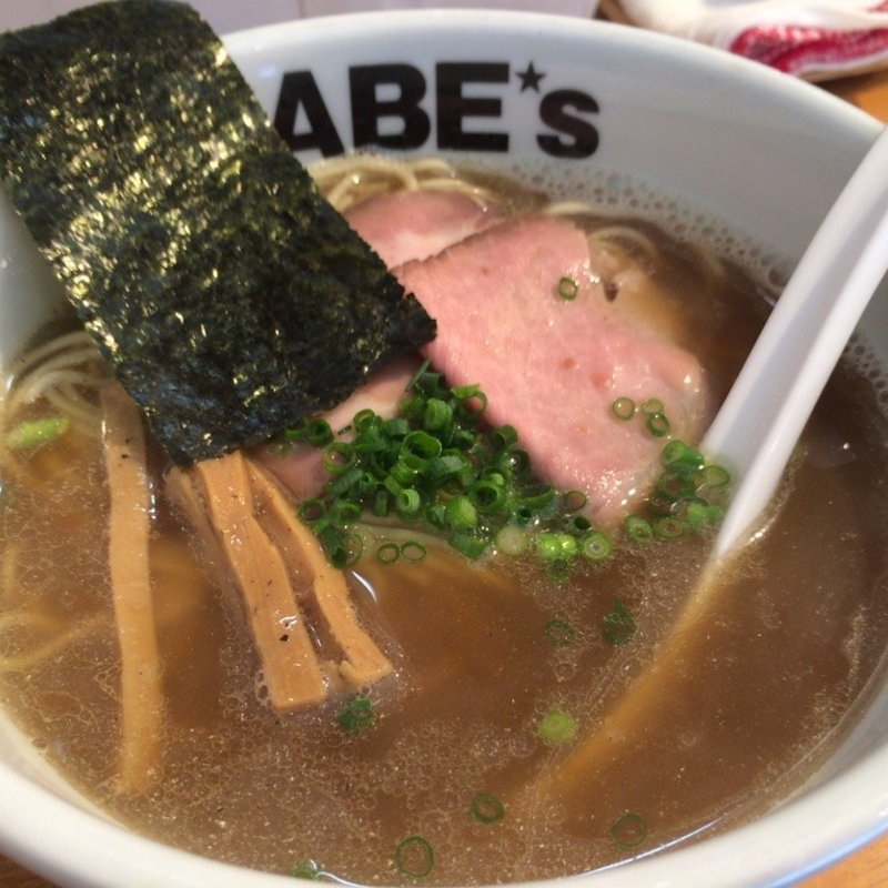 にぼしラーメン(ラーメン ABE's)