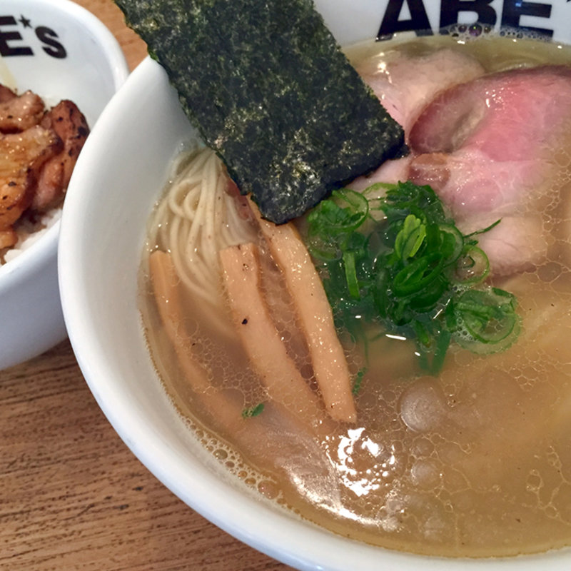 味玉塩らーめん(ラーメン ABE's)