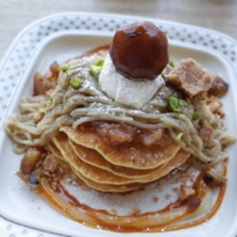 和栗と青リンゴパンケーキ(adito)