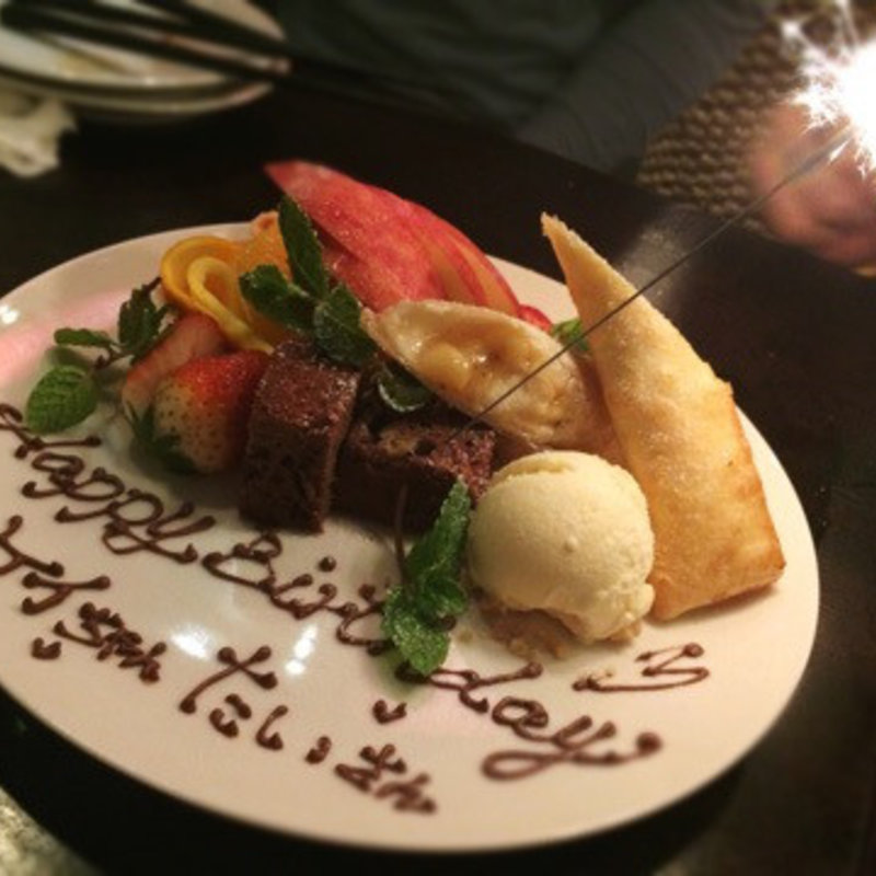 誕生日プレート(AGALCO（アガリコ）)