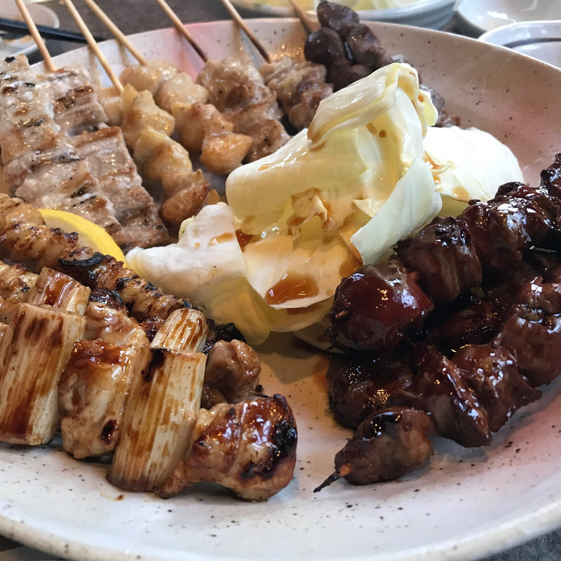 焼き鳥盛り合わせ(八剣伝　原田店)