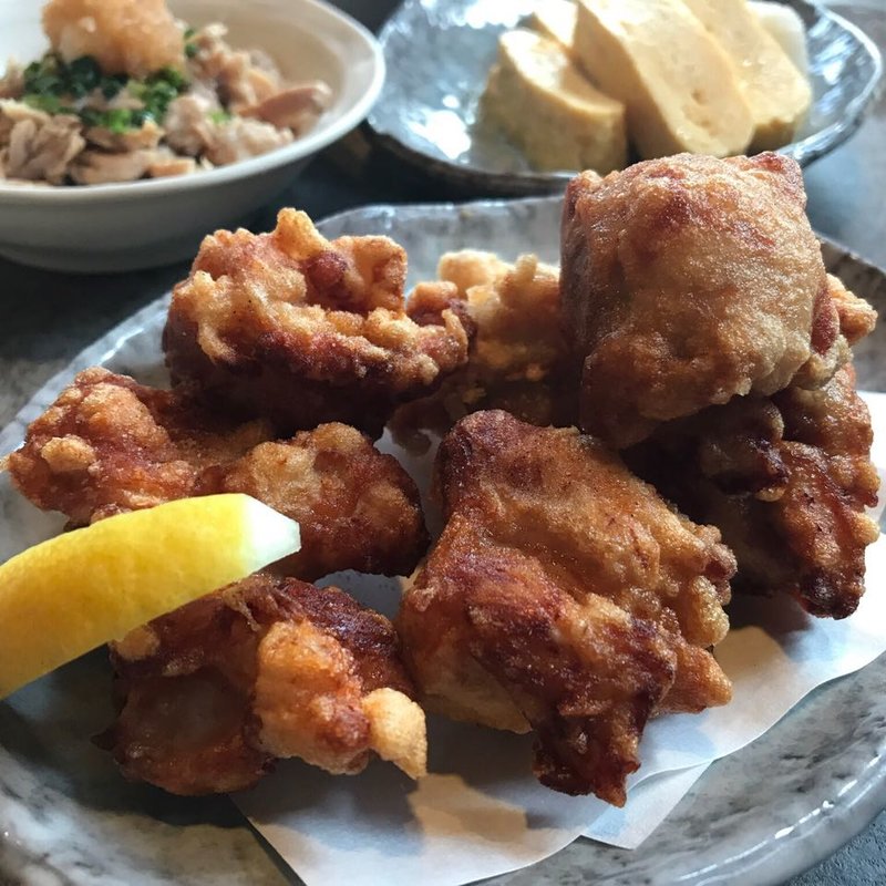鶏の唐揚げ(八剣伝　原田店)