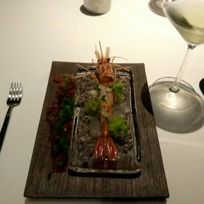 牡丹エビ(ALEXANDER’S STEAKHOUSE)