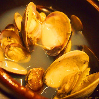 ハマグリとムール貝の白ワイン蒸し(ARBOL （アルボール）)