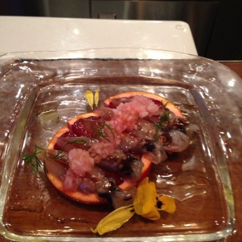 ホタルイカのカルパッチョ(ARBOL （アルボール）)