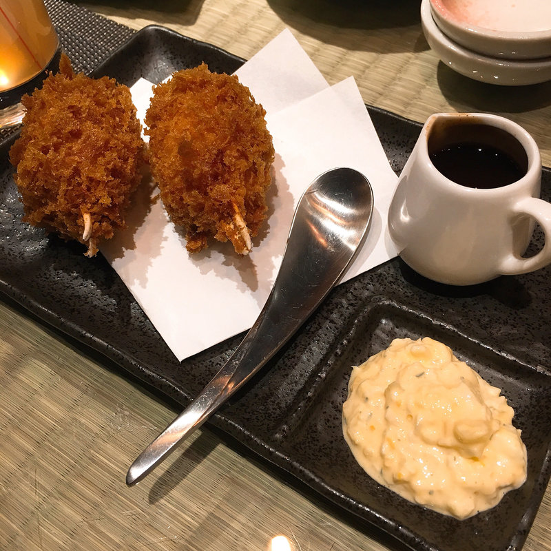 カニクリームコロッケ(十番右京 恵比寿店)