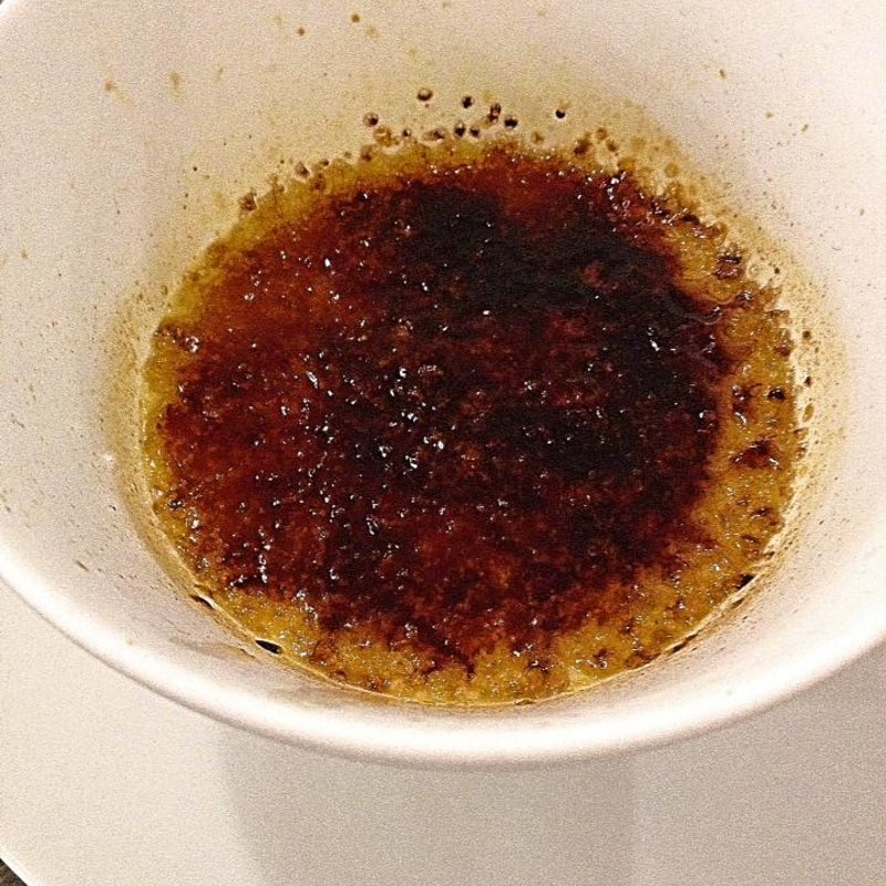 フォアグラのクレームブリュレ(bar à vin PARTAGER)