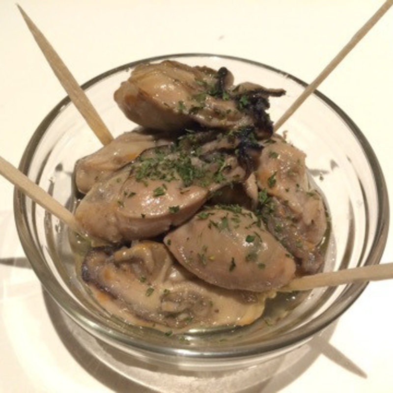 牡蠣オイル漬け(BAR BAR PROPECHO)