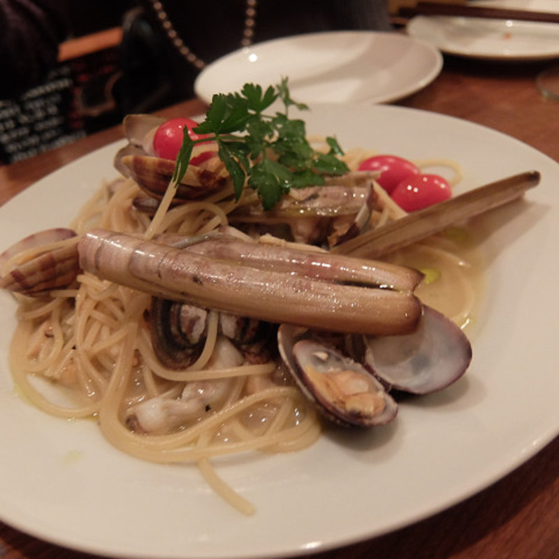 アサリとマテ貝のボンゴレスパゲティ(GONZA yokohama)