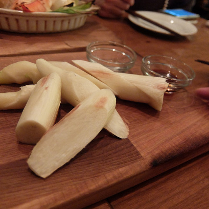 マコモダケのオーブン焼き(GONZA yokohama)