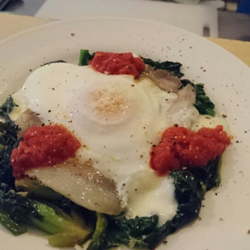 クラムチャウダー(バール メンタ)