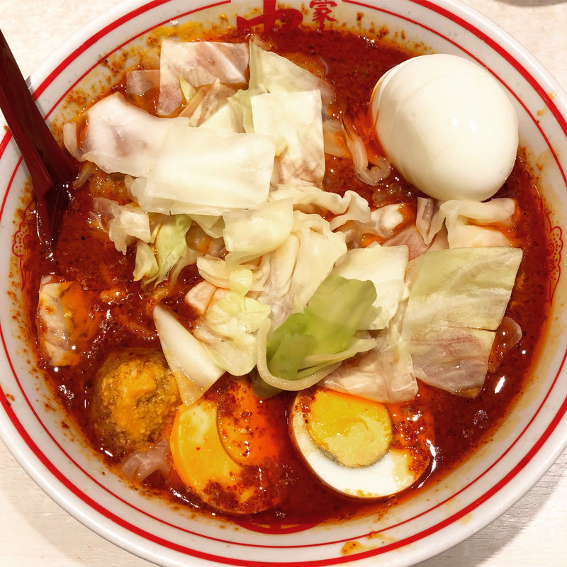 辛いぜ！熱いぜ！！シビレるぜ！！！ロックンロールメン～辛肉魂（玉）入り～(蒙古タンメン中本 新宿店 （もうこたんめんなかもと）)