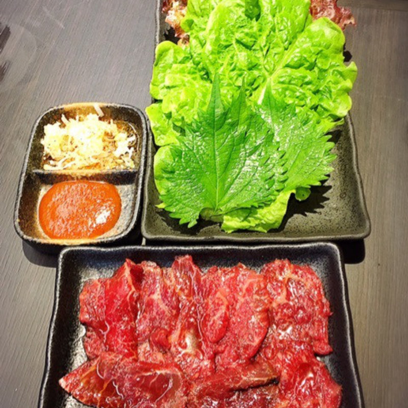 巻きしゃぶ盛り(Beef Garden 恵比寿)