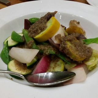 温野菜のサラダ アンチョビソース(Bistro J’aifaim)
