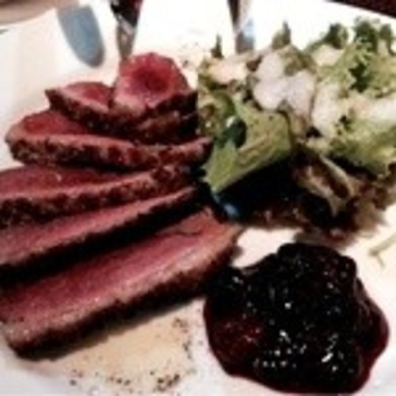 鴨肉の炭火焼(創作DiningBar BISTRO Kuu 神保町)