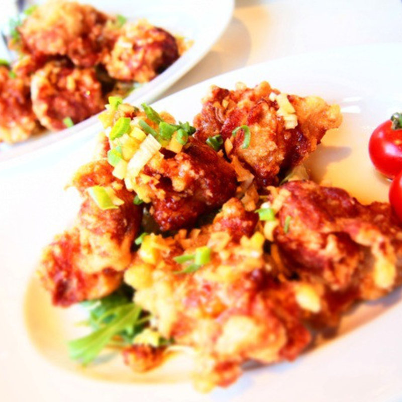 揚げ鶏の油淋鶏風ランチ(BISTRO うしすけ （【旧店名】DUMPLING NEW YORK）)