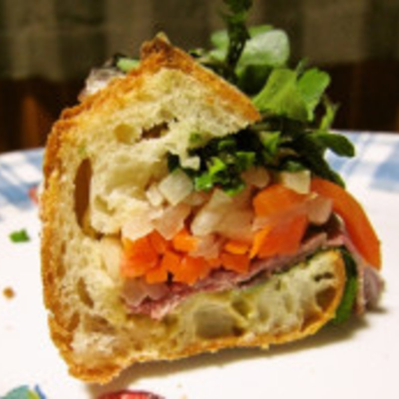 卵ハムサンド(ブーランジェリー・クー)