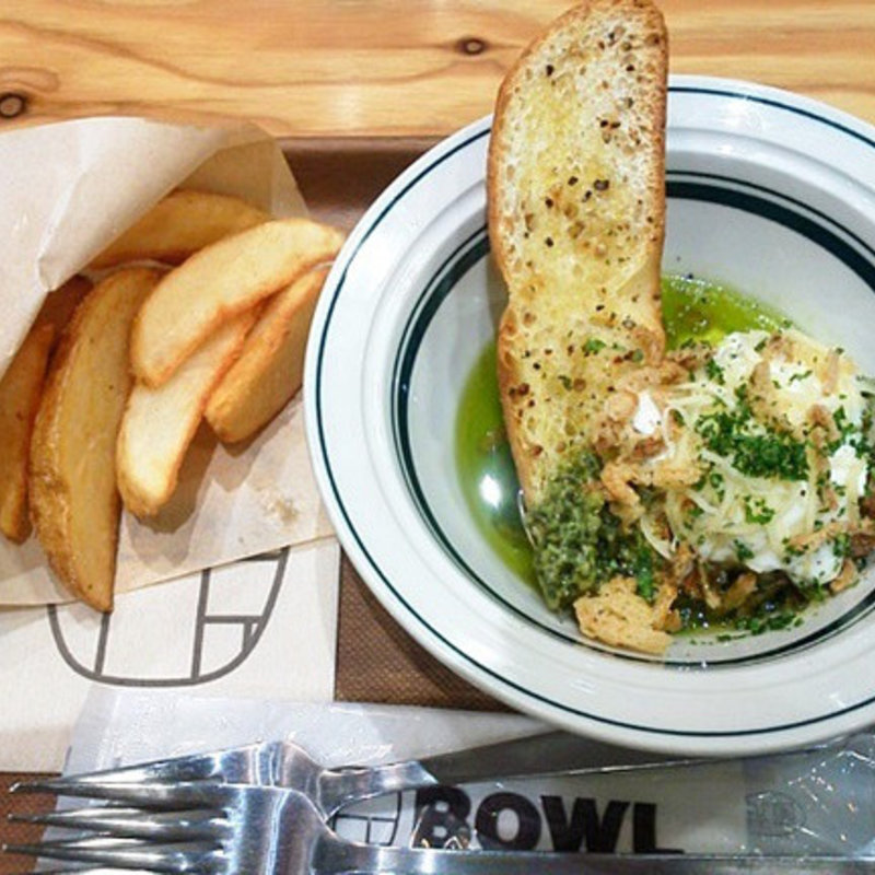 アメリカンミートボール(1ボール)とポテトセット(BOWL ららぽーと富士見店)