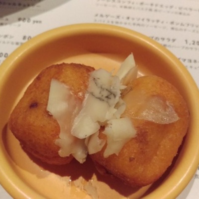 生ハムとボレンタのクロケッタ(SALON BUTCHER & BEER（サロン ブッチャー アンド ビア） サロン ブッチャー アンド ビア NEWoMan新宿)