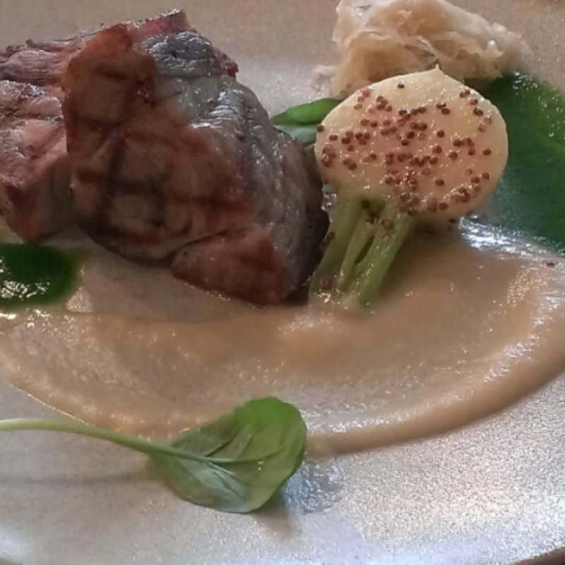 和豚もち豚肩ロースのロースト/旬野菜(カフェ ダイニングバー 104.5 （Cafe，Dining&Bar 104.5）)