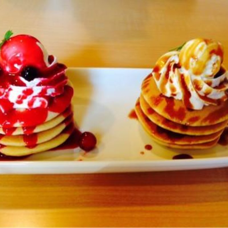 よくばりプチパンケーキ(Ｃａｆｅ EkuBo （カフェ エクボ）)