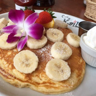 プレーンパンケーキ、バナナ(Cafe Kaila 舞浜店)