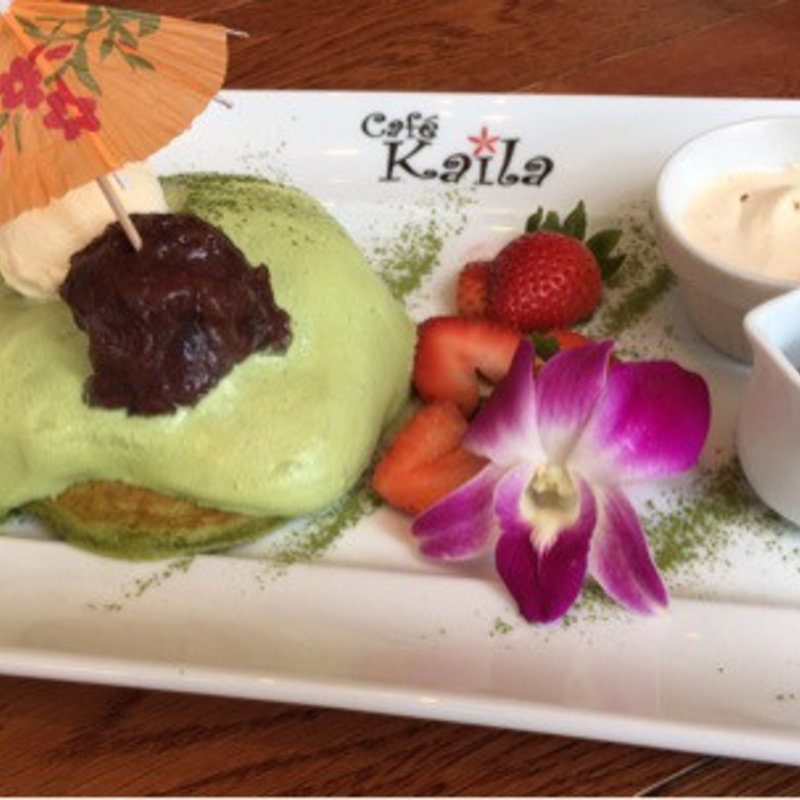 抹茶パンケーキ〜舞妓〜(Cafe Kaila 舞浜店)