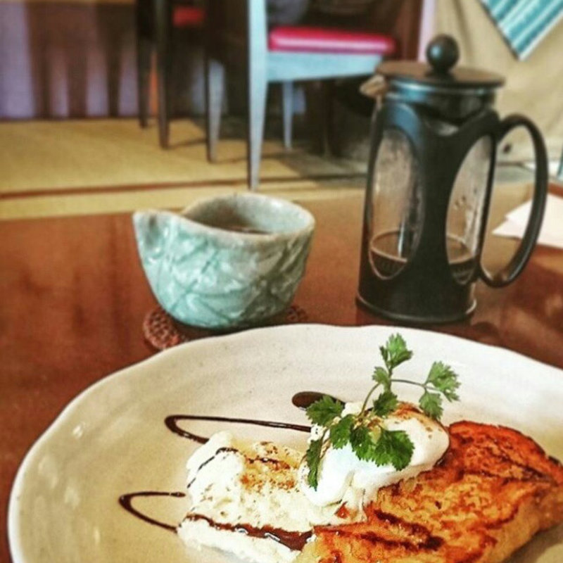 フレンチトースト(Tsukikoya Coffee Roaster 山の上店)
