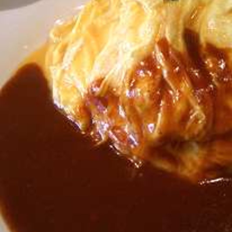 とろとろ卵でオムライス(Cafe Xando)